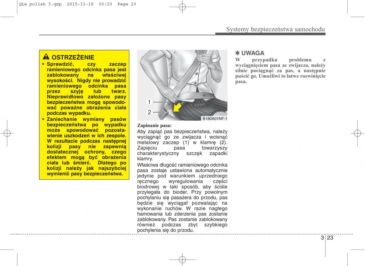 KIA Sportage IV instrukcja obslugi / page 42