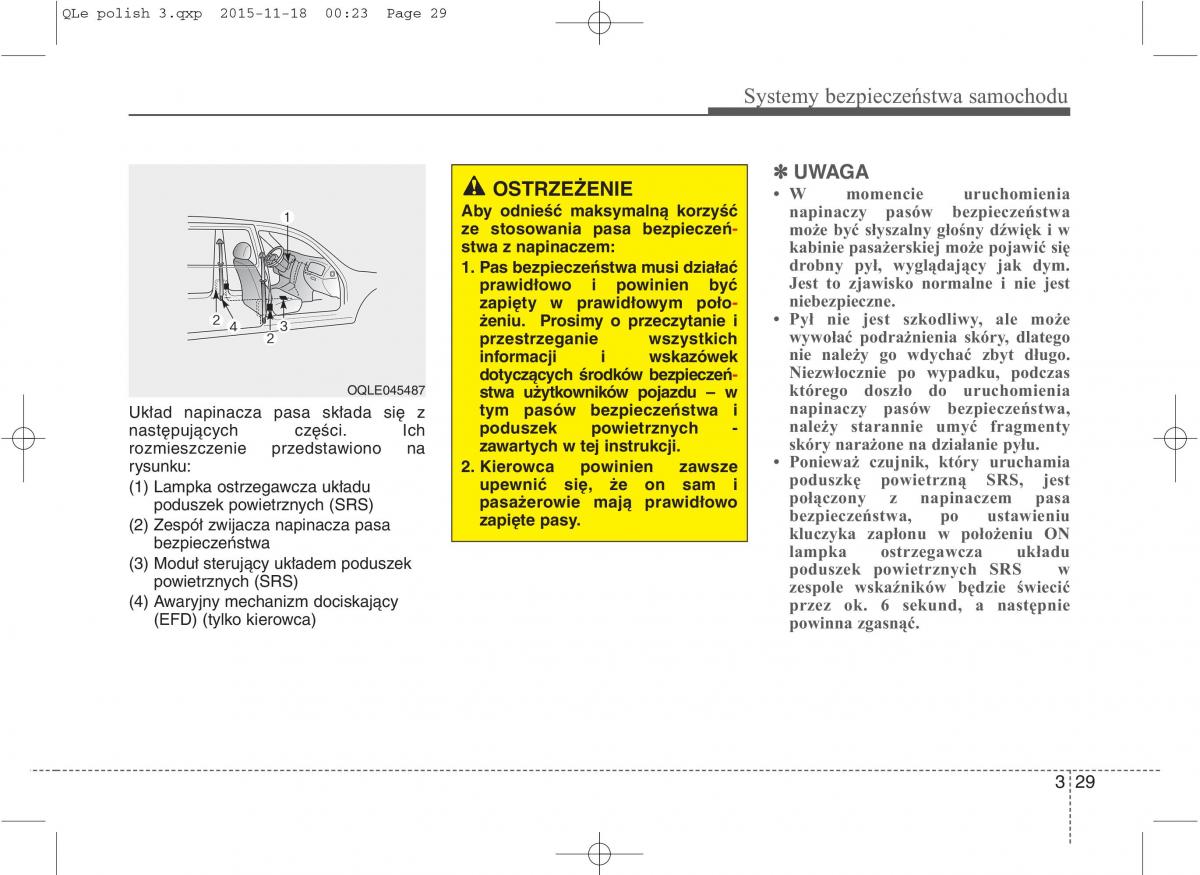 KIA Sportage IV instrukcja obslugi / page 48