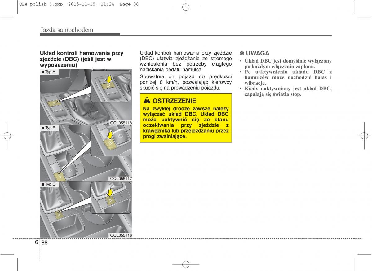 KIA Sportage IV instrukcja obslugi / page 539