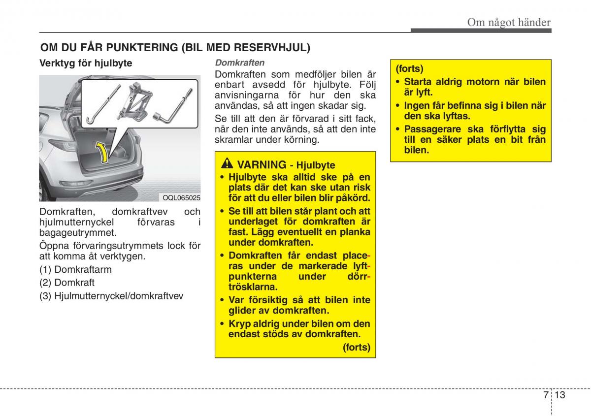 KIA Sportage IV instruktionsbok / page 558