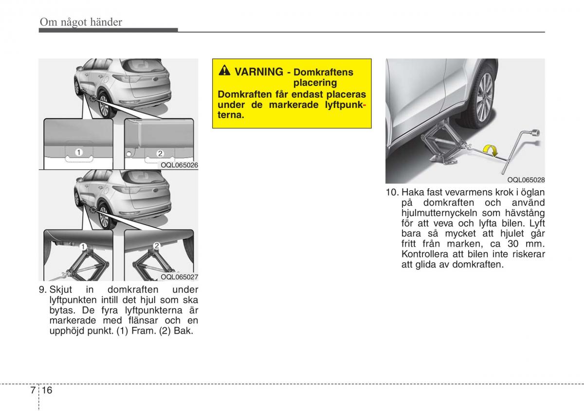 KIA Sportage IV instruktionsbok / page 561