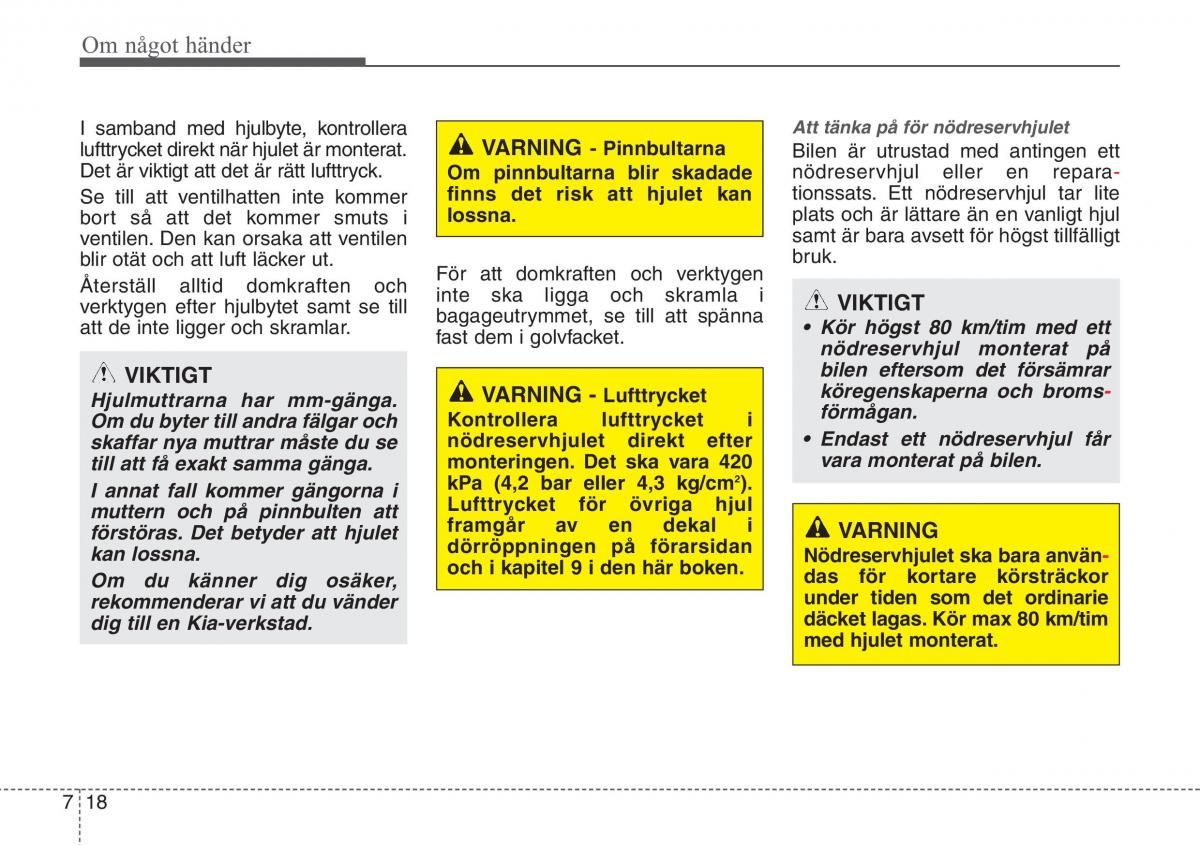 KIA Sportage IV instruktionsbok / page 563