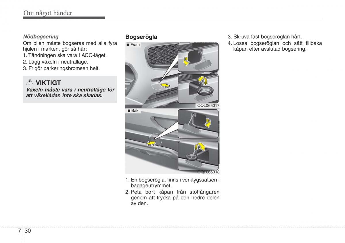 KIA Sportage IV instruktionsbok / page 575