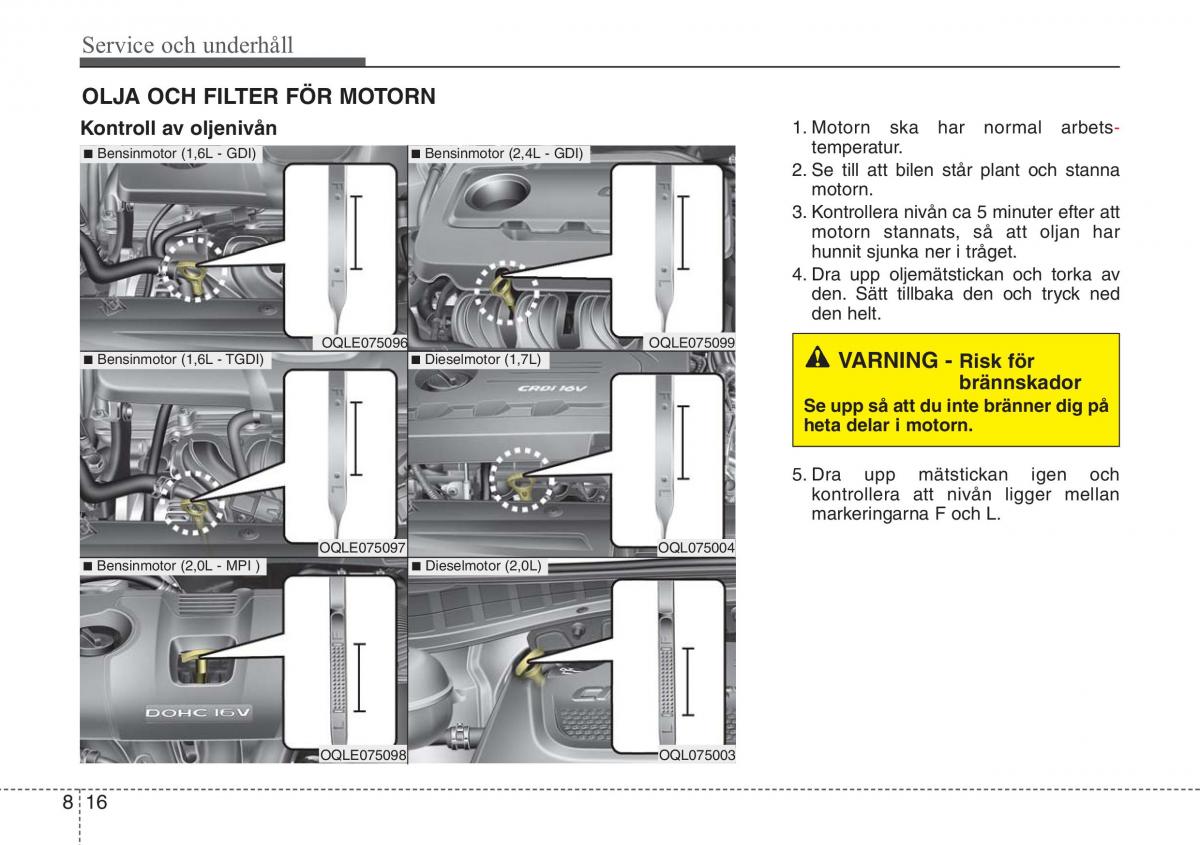 KIA Sportage IV instruktionsbok / page 594