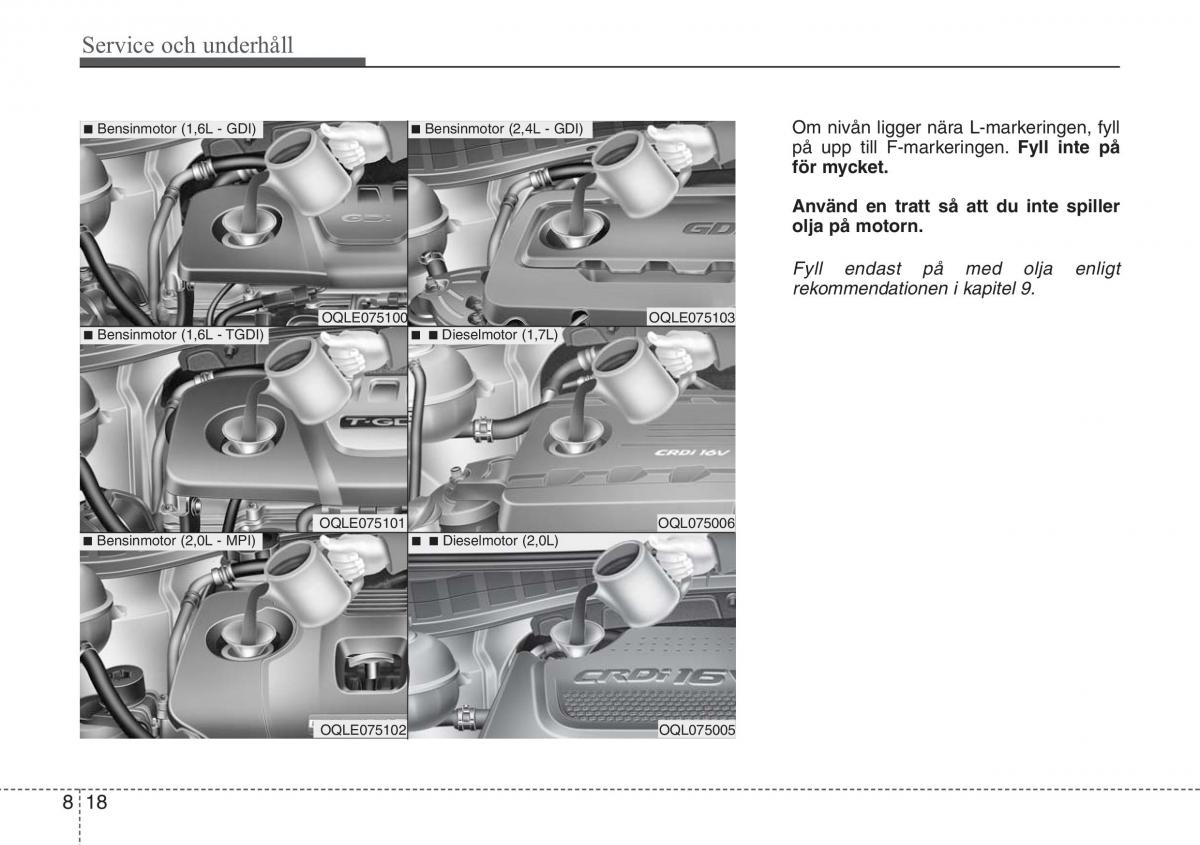 KIA Sportage IV instruktionsbok / page 596