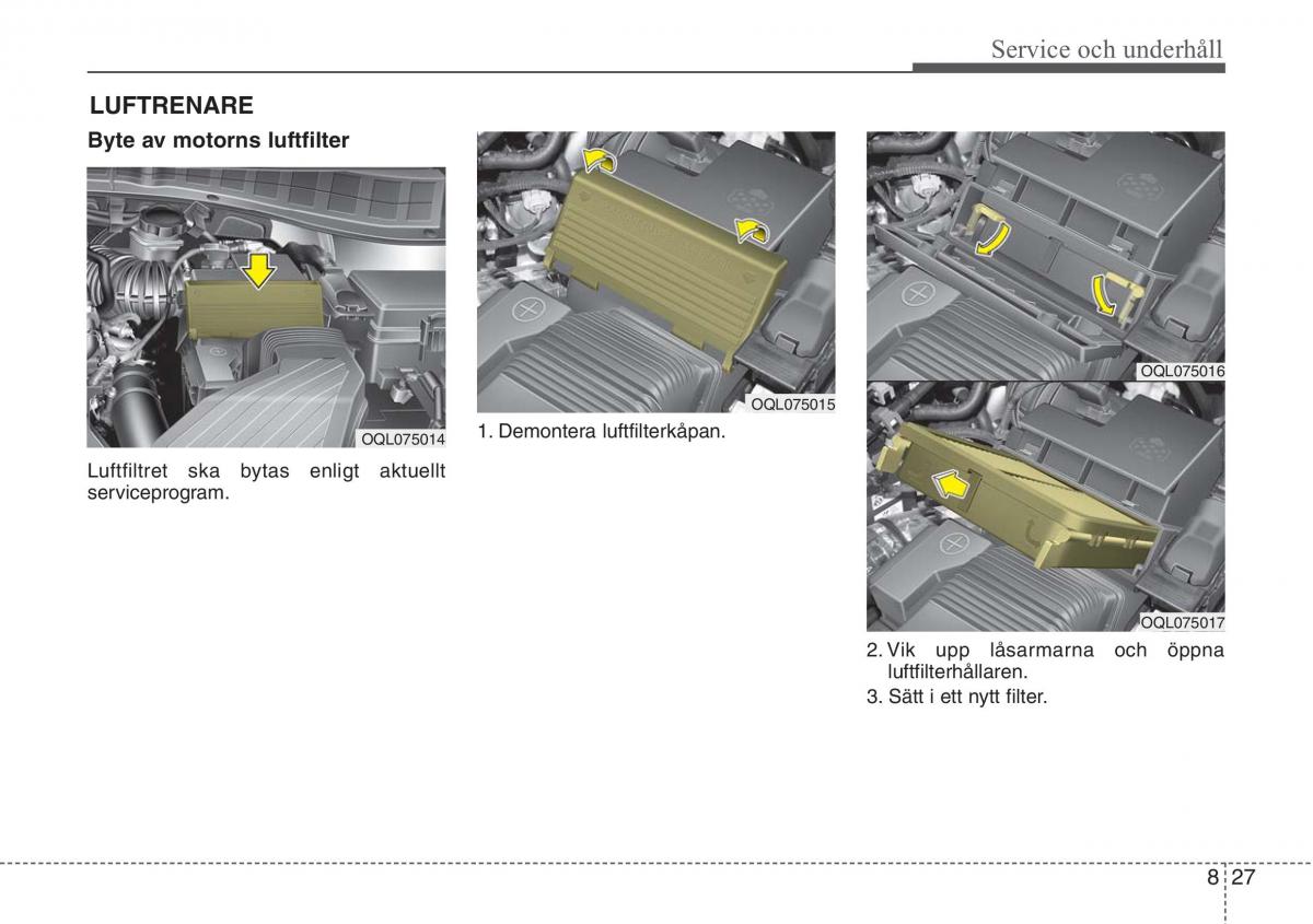 KIA Sportage IV instruktionsbok / page 605