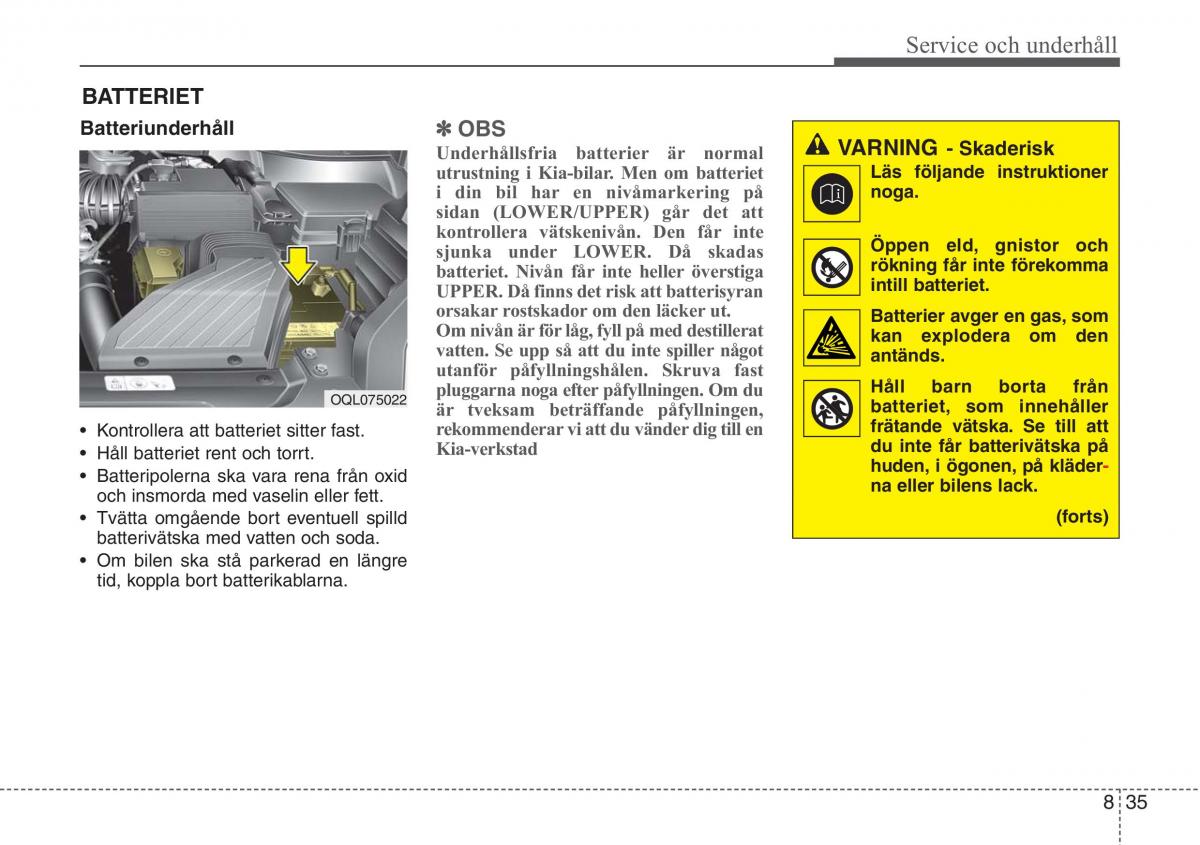 KIA Sportage IV instruktionsbok / page 613