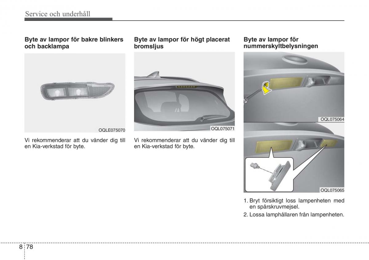 KIA Sportage IV instruktionsbok / page 656