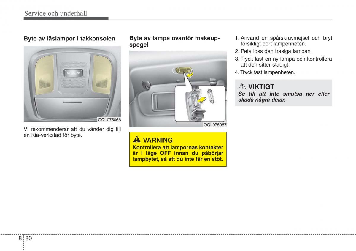 KIA Sportage IV instruktionsbok / page 658