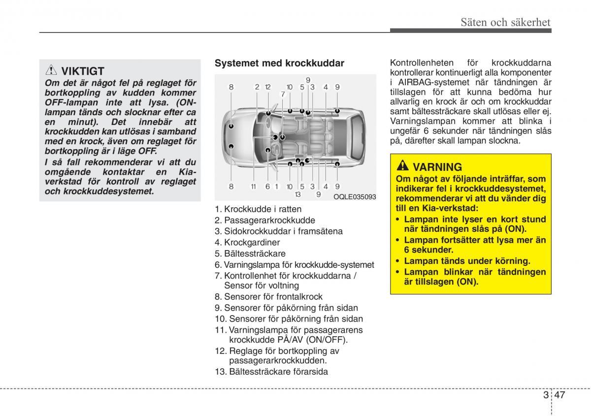 KIA Sportage IV instruktionsbok / page 75