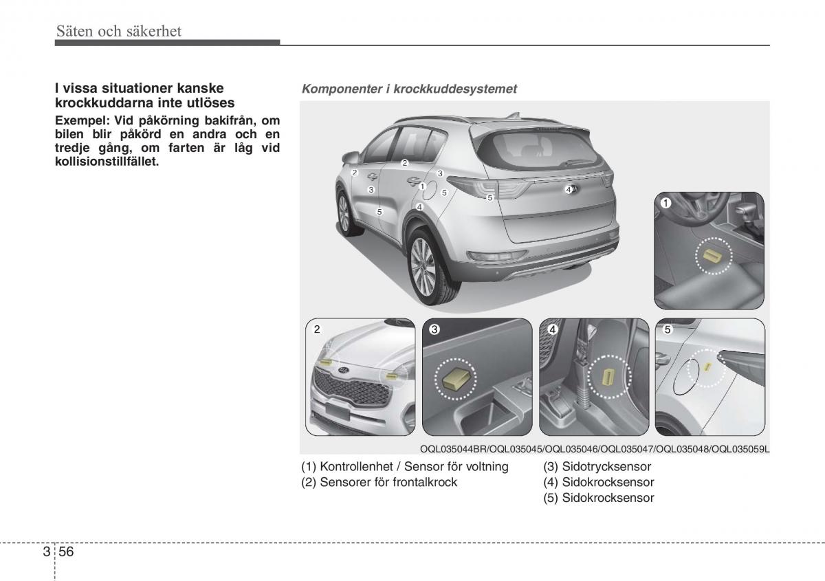 KIA Sportage IV instruktionsbok / page 84