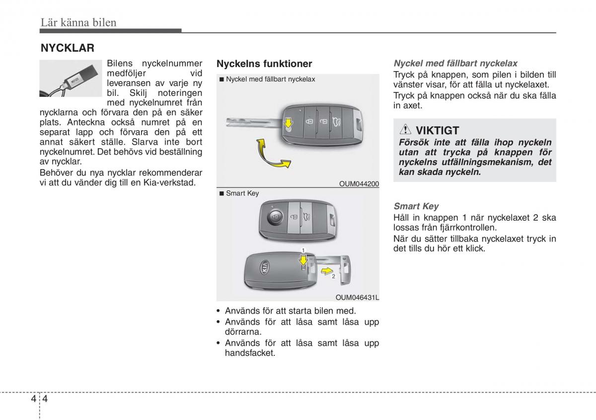 KIA Sportage IV instruktionsbok / page 94