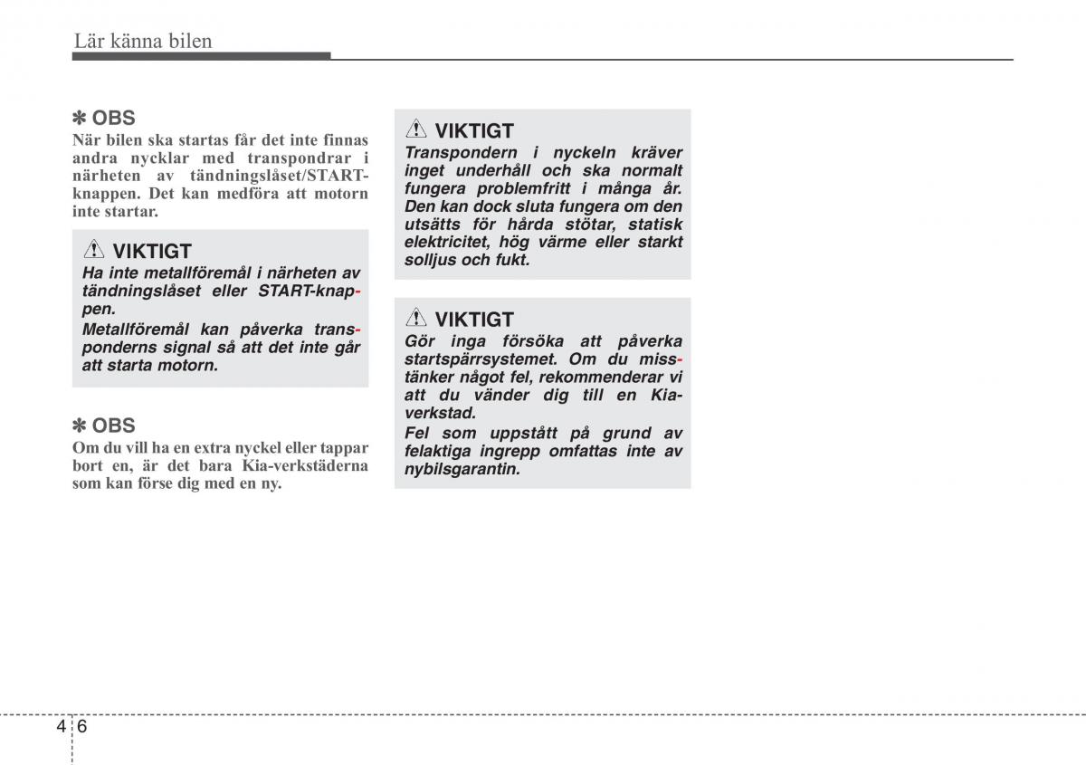 KIA Sportage IV instruktionsbok / page 96