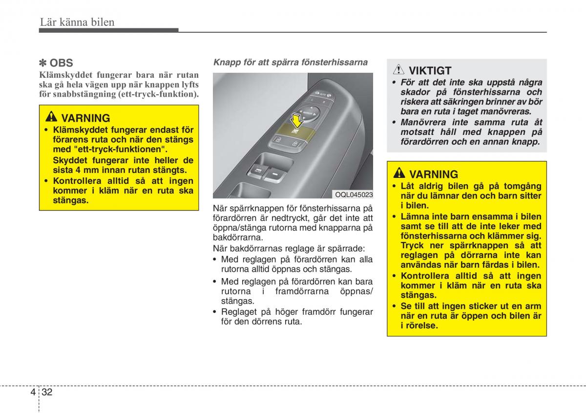 KIA Sportage IV instruktionsbok / page 122