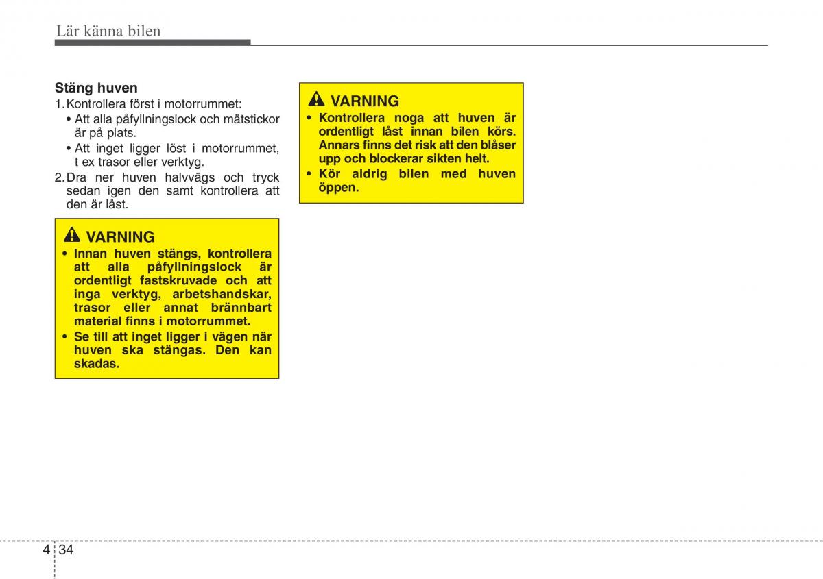 KIA Sportage IV instruktionsbok / page 124