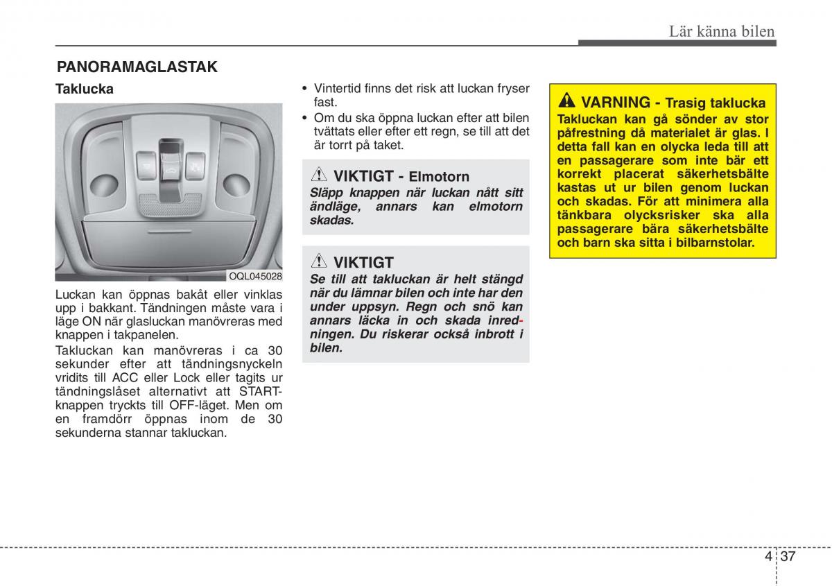 KIA Sportage IV instruktionsbok / page 127