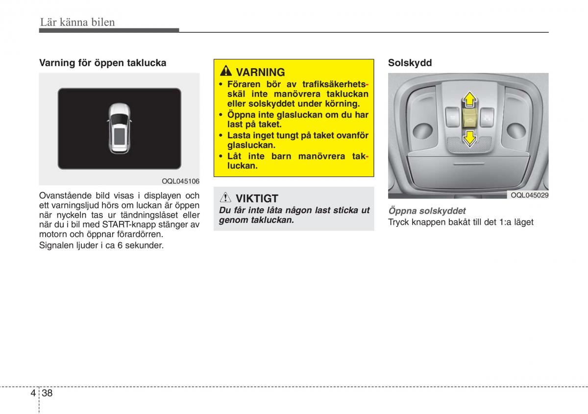 KIA Sportage IV instruktionsbok / page 128