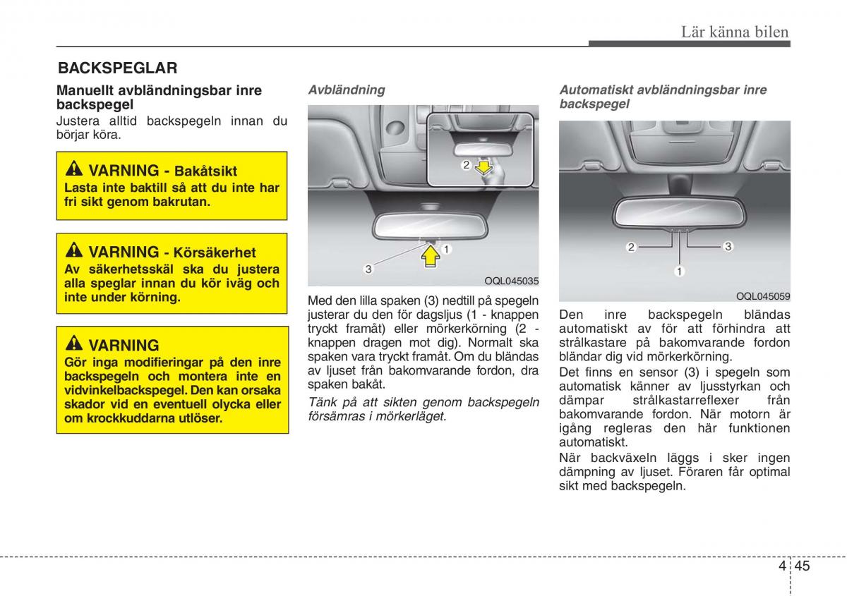 KIA Sportage IV instruktionsbok / page 135