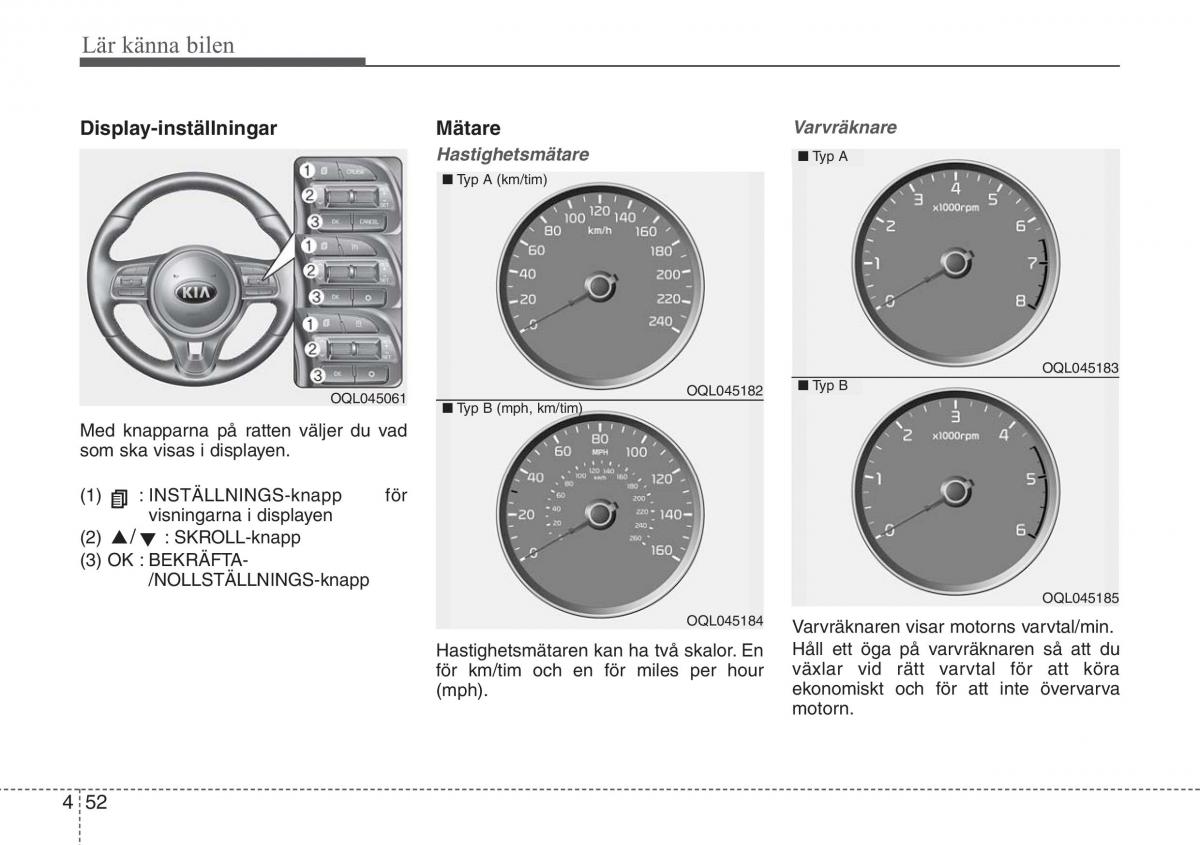 KIA Sportage IV instruktionsbok / page 142