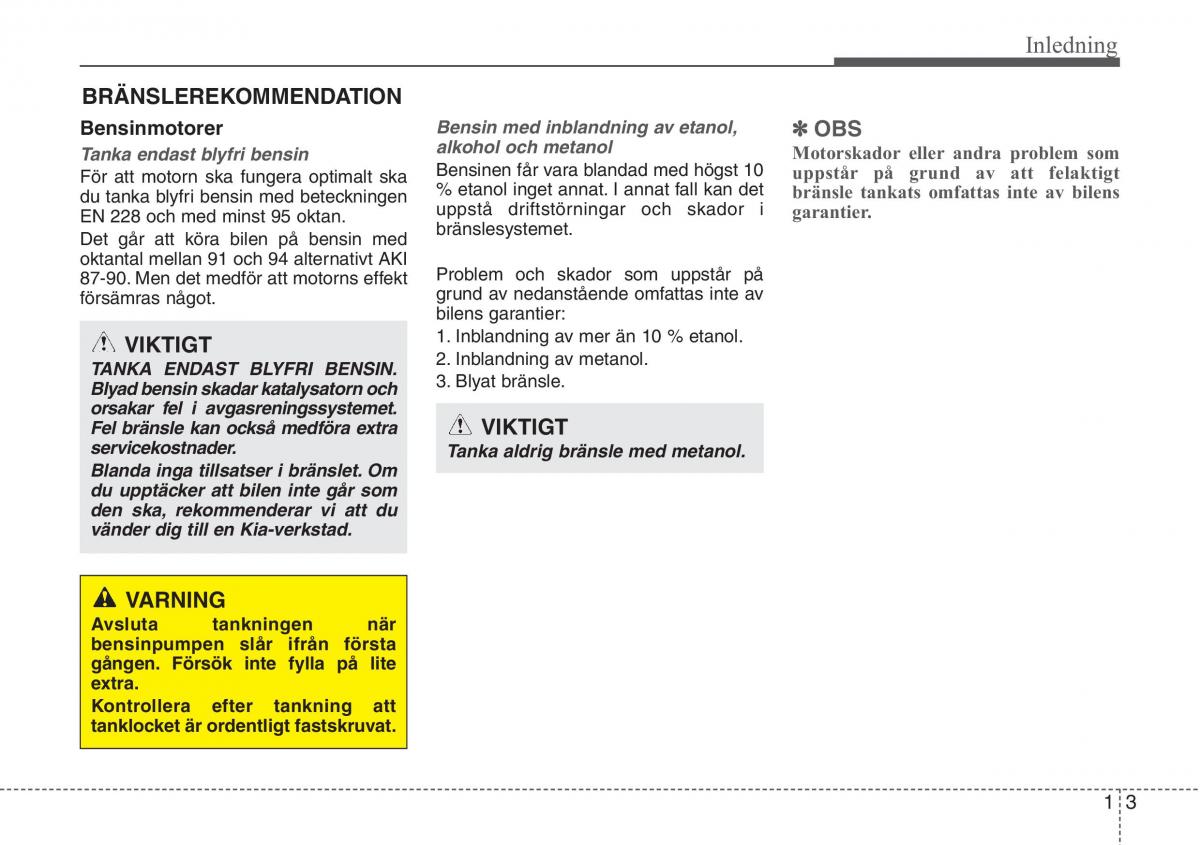 KIA Sportage IV instruktionsbok / page 17