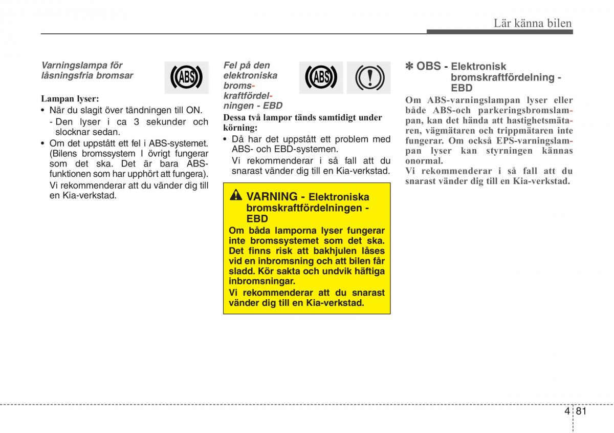 KIA Sportage IV instruktionsbok / page 171