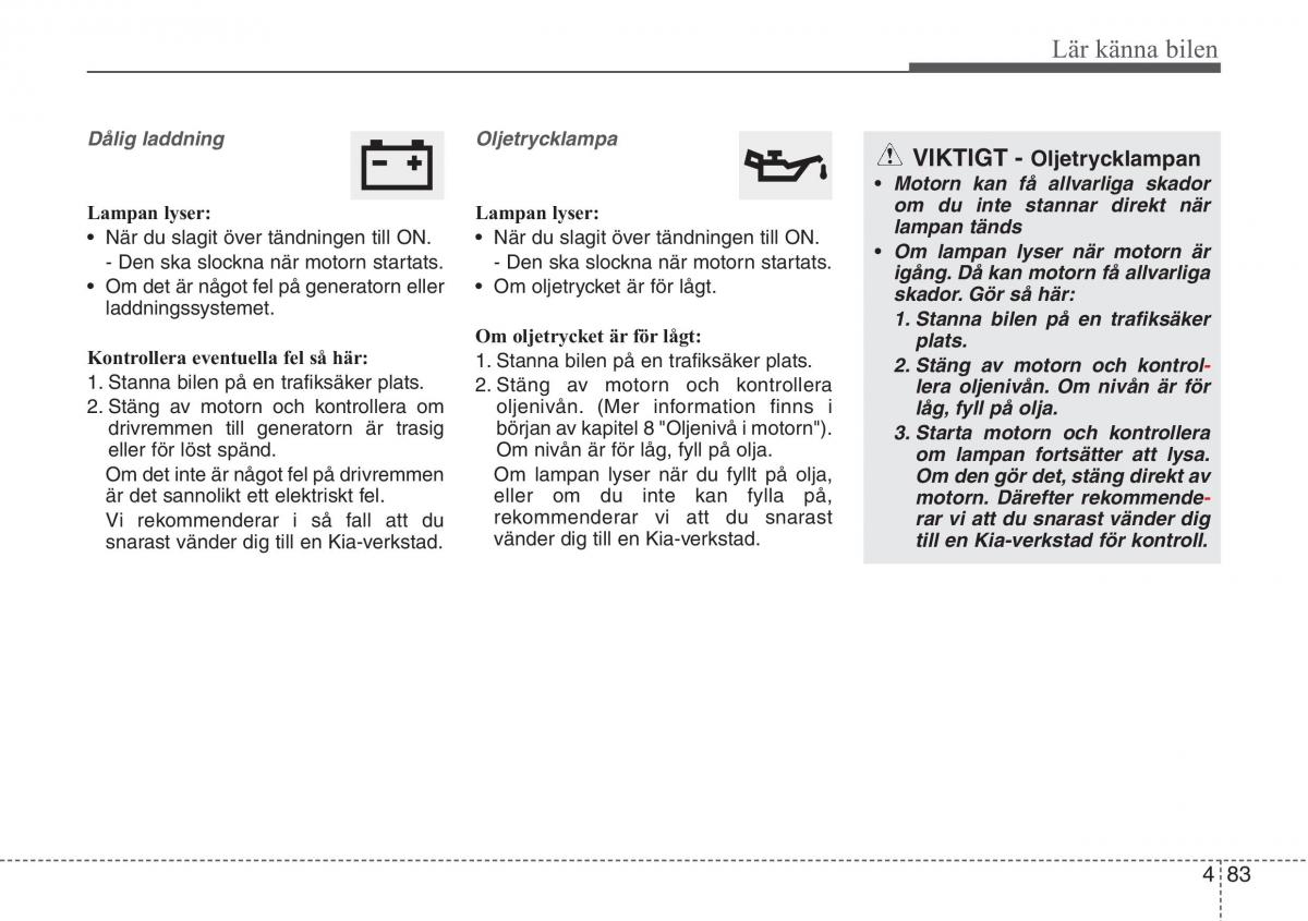 KIA Sportage IV instruktionsbok / page 173