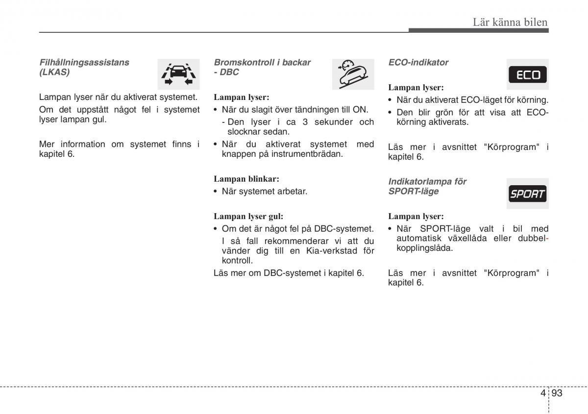 KIA Sportage IV instruktionsbok / page 183