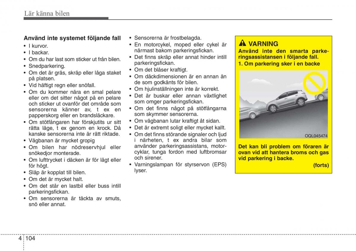 KIA Sportage IV instruktionsbok / page 194