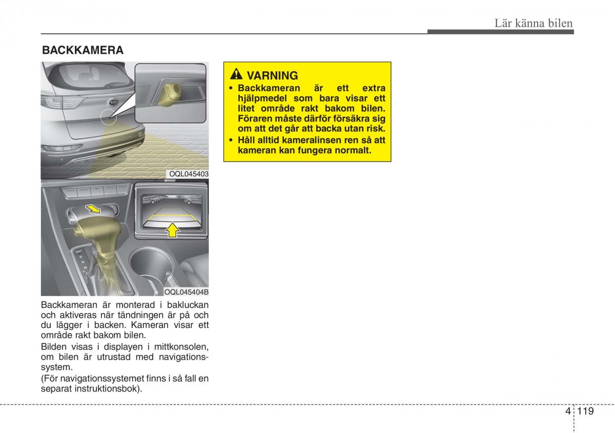 KIA Sportage IV instruktionsbok / page 209