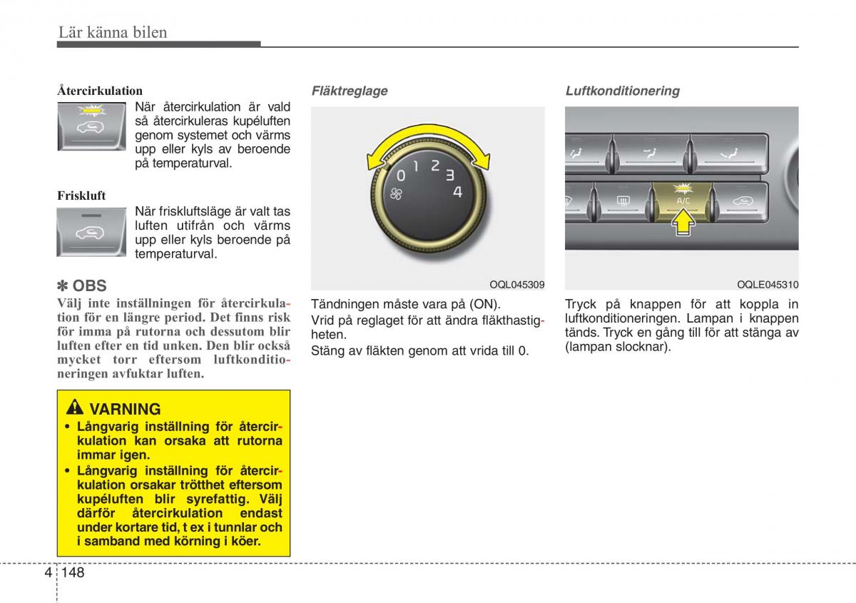 KIA Sportage IV instruktionsbok / page 238