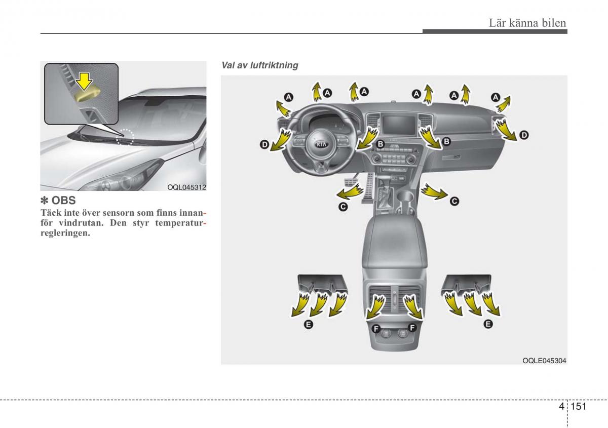 KIA Sportage IV instruktionsbok / page 241