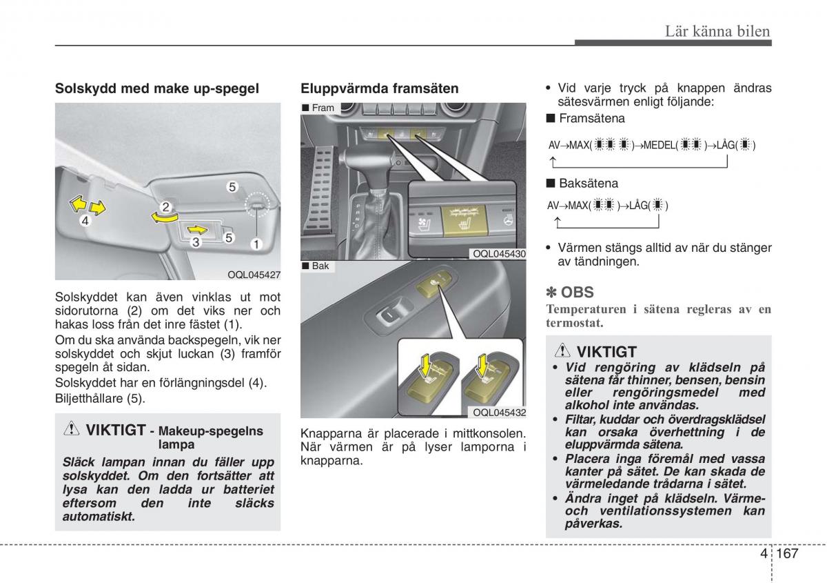 KIA Sportage IV instruktionsbok / page 257