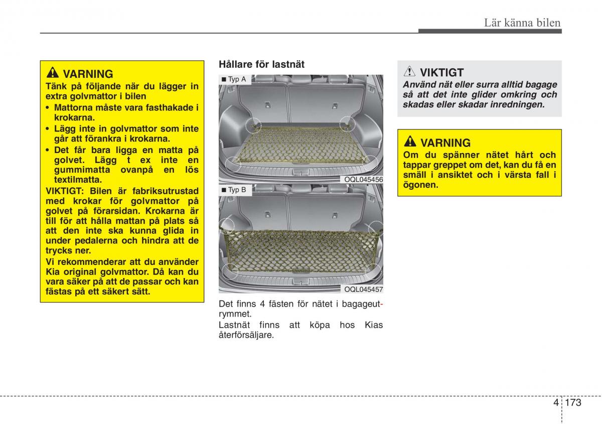 KIA Sportage IV instruktionsbok / page 263