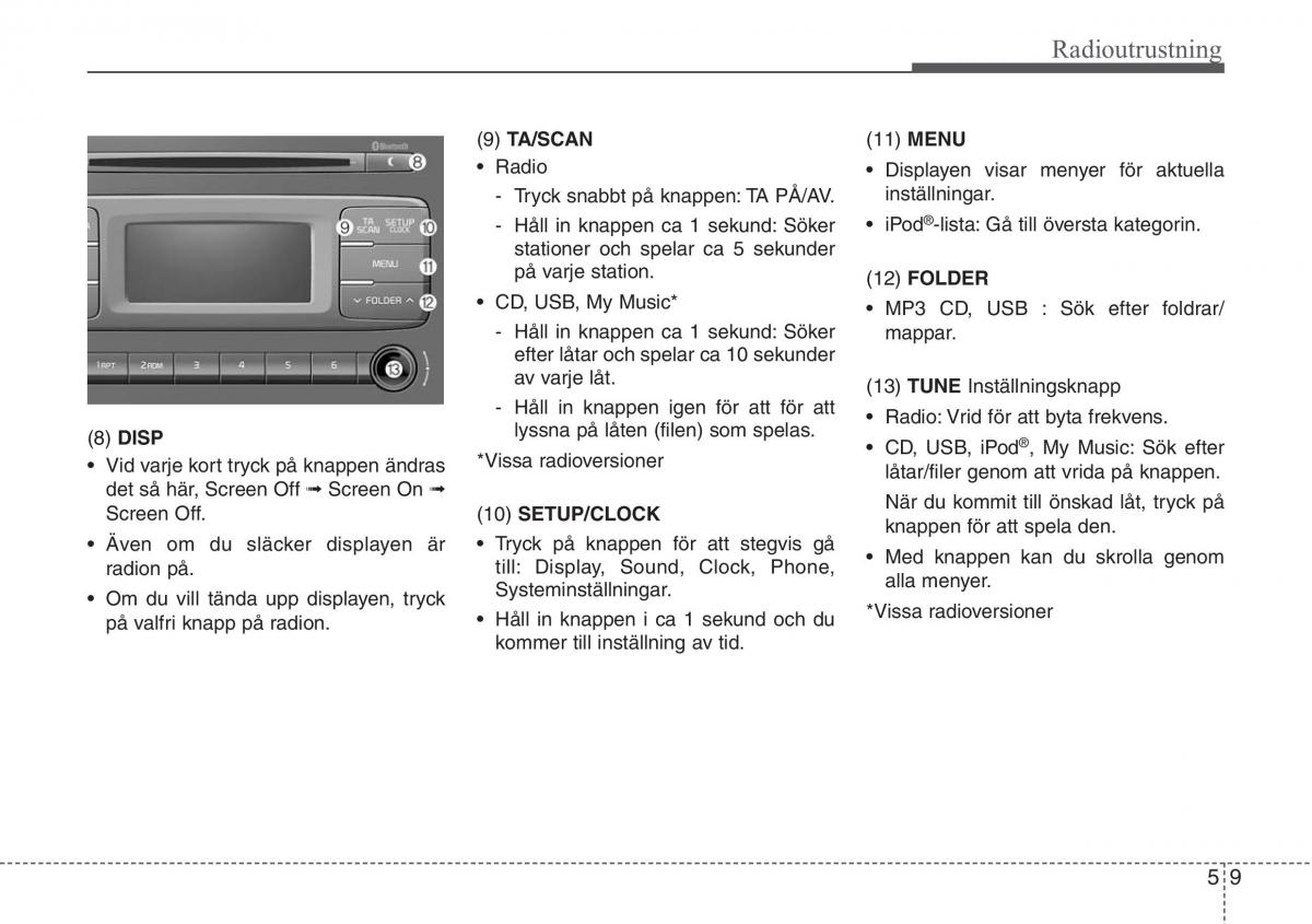 KIA Sportage IV instruktionsbok / page 274