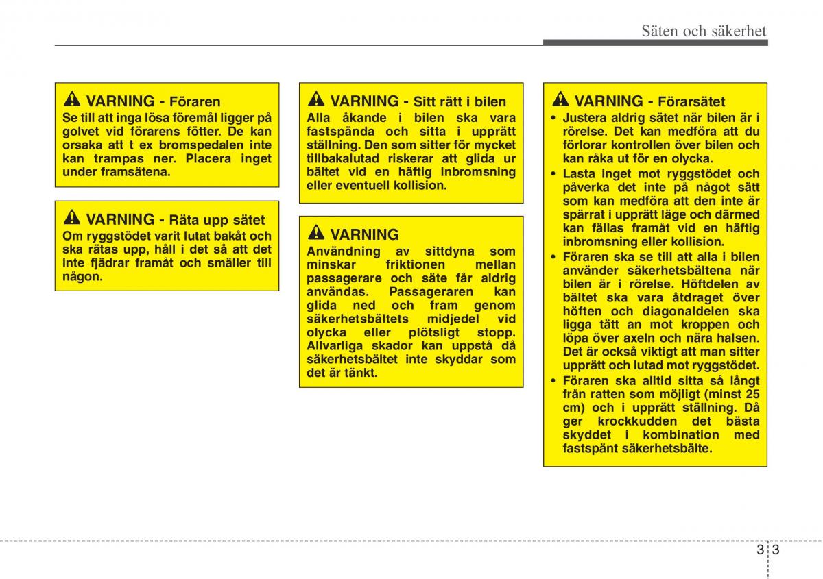 KIA Sportage IV instruktionsbok / page 31