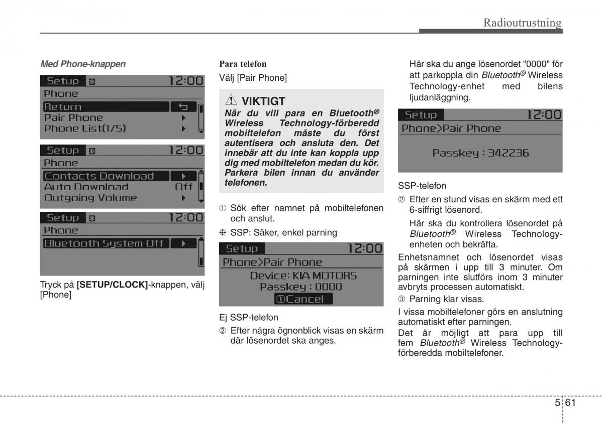 KIA Sportage IV instruktionsbok / page 326