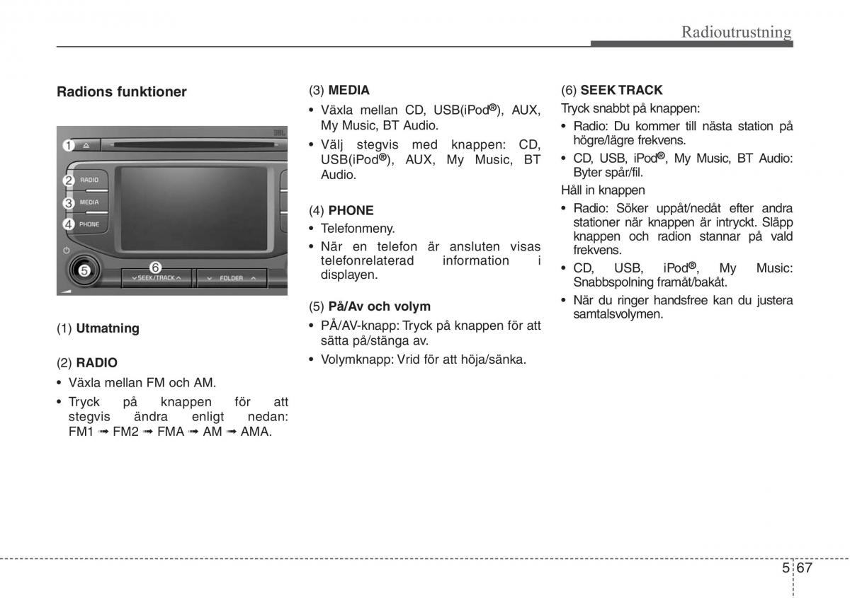 KIA Sportage IV instruktionsbok / page 332