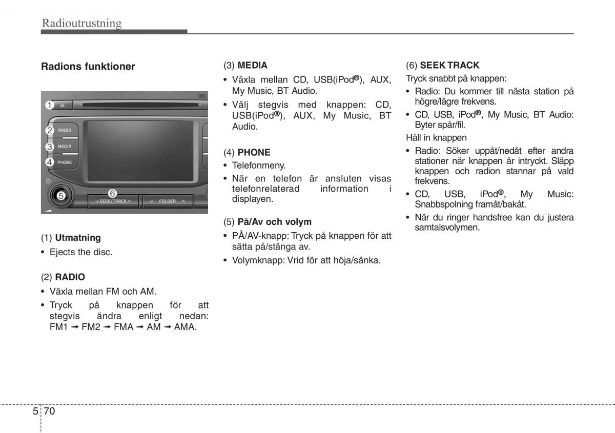 KIA Sportage IV instruktionsbok / page 335