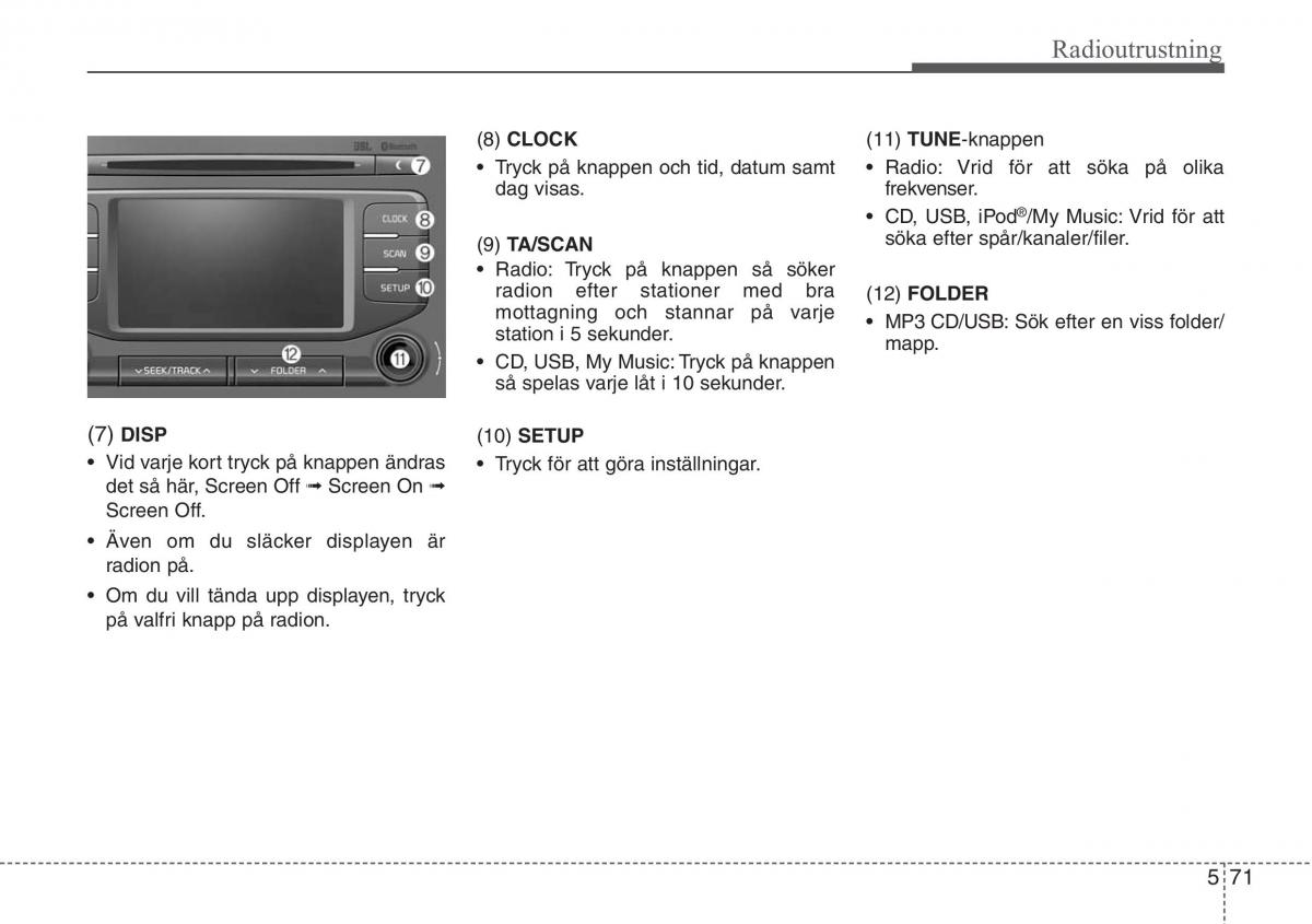 KIA Sportage IV instruktionsbok / page 336