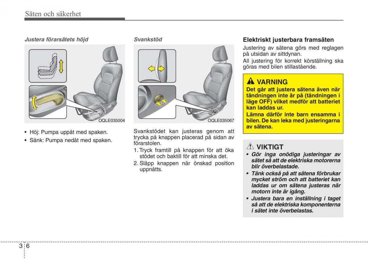 KIA Sportage IV instruktionsbok / page 34