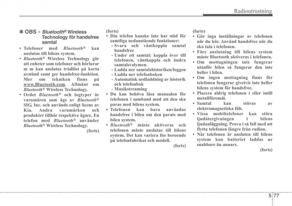 KIA Sportage IV instruktionsbok / page 342