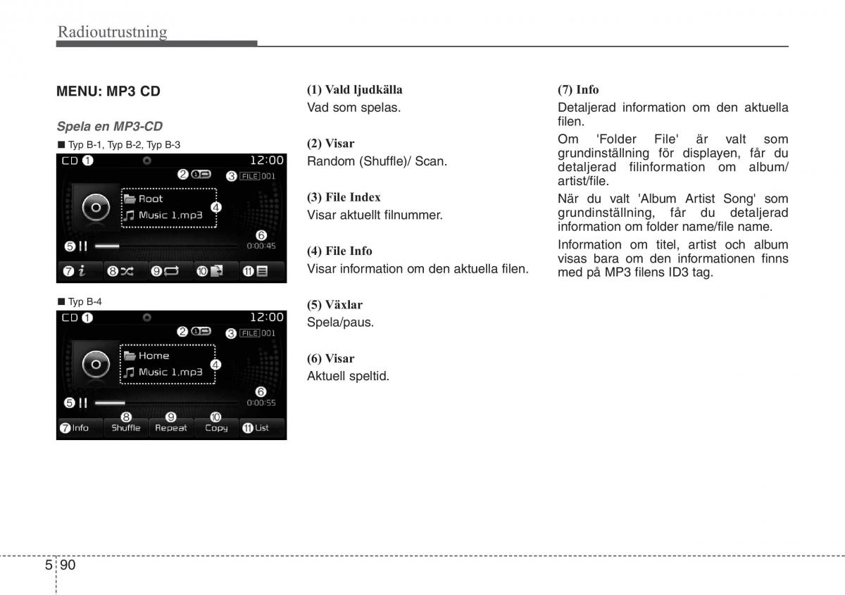 KIA Sportage IV instruktionsbok / page 355