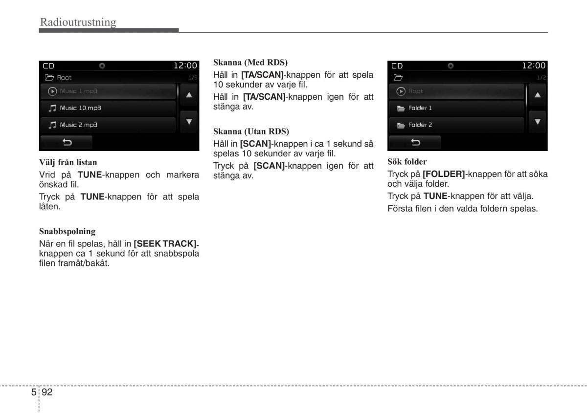 KIA Sportage IV instruktionsbok / page 357