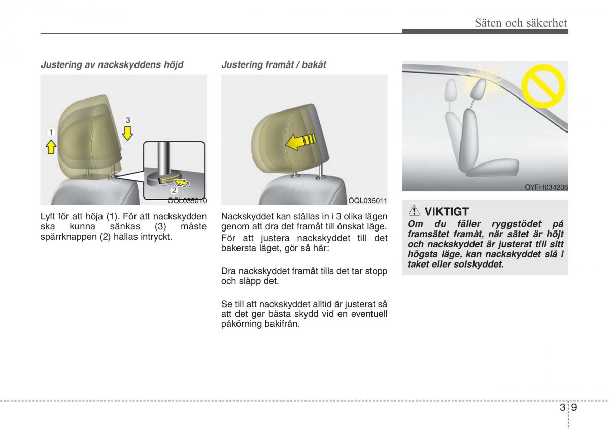 KIA Sportage IV instruktionsbok / page 37