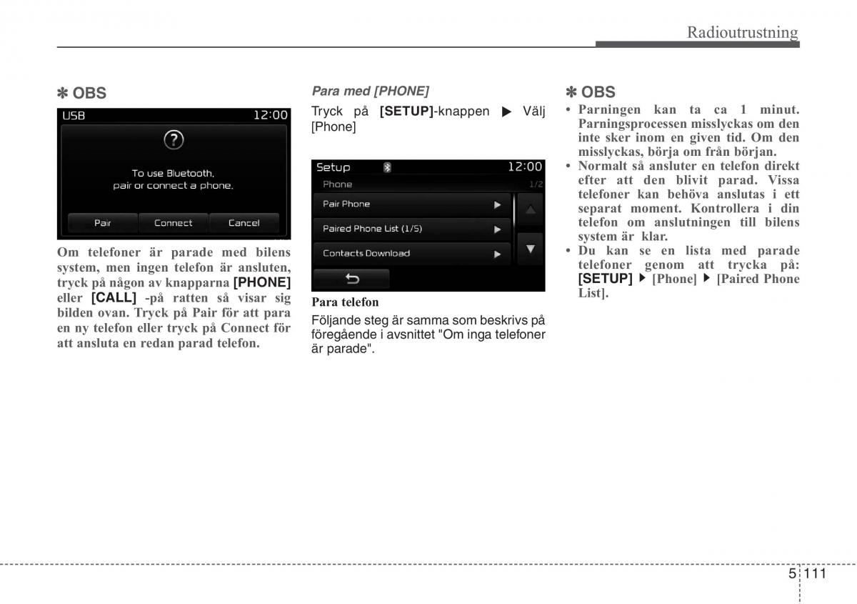 KIA Sportage IV instruktionsbok / page 376