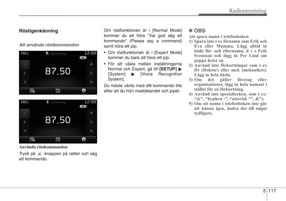 KIA Sportage IV instruktionsbok / page 382