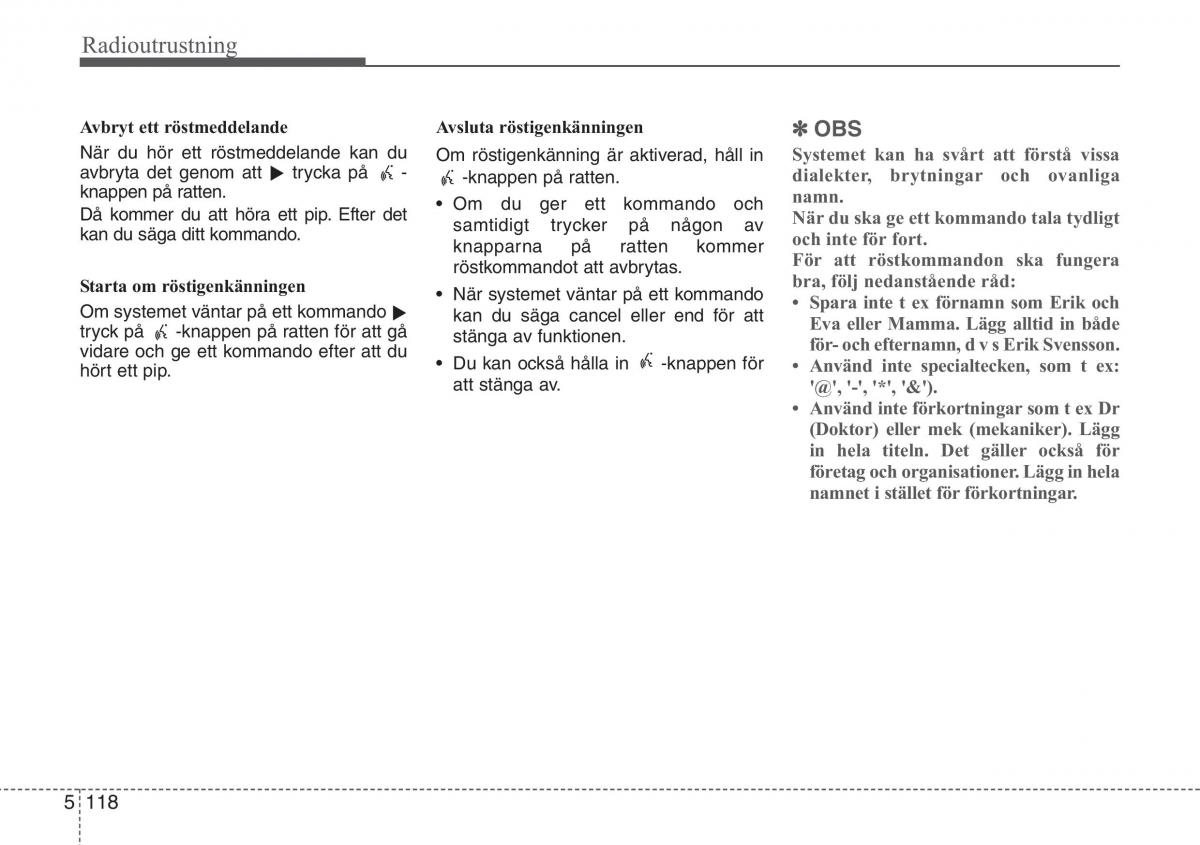 KIA Sportage IV instruktionsbok / page 383