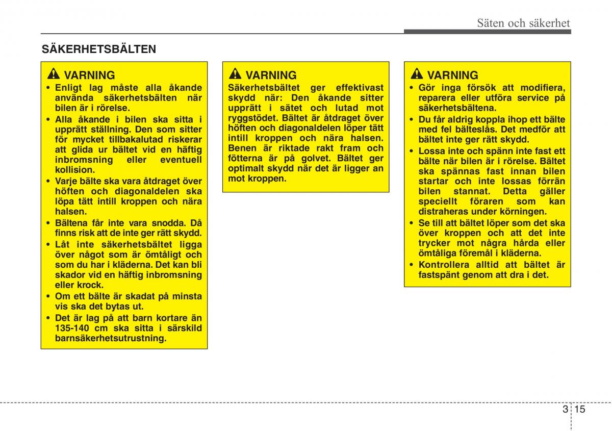 KIA Sportage IV instruktionsbok / page 43