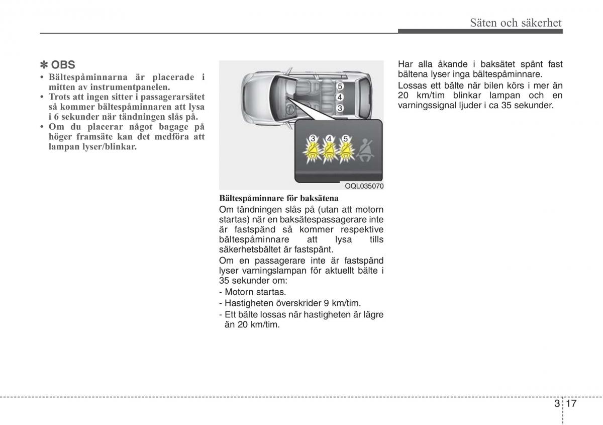 KIA Sportage IV instruktionsbok / page 45