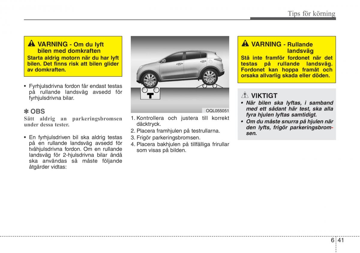 KIA Sportage IV instruktionsbok / page 453